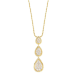 BSB3MN-Y 18K YELLOW GOLD 5 FLOWER DIAMOND BRACELET
