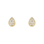 18K WHITE GOLD DIAMOND EARRING