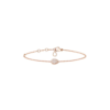 18K ROSE GOLD XS MOTIF DIAMOND BRACELET