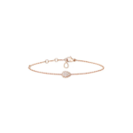 18K ROSE GOLD XS MOTIF DIAMOND BRACELET