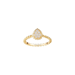18K YELLOW GOLD XS MOTIF DIAMOND RING