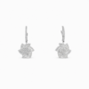 18K WHITE GOLD DIAMOND EARRING
