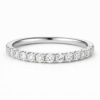 18K WHITE GOLD DIAMOND RING