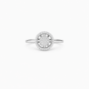 18K WHITE GOLD DIAMOND RING