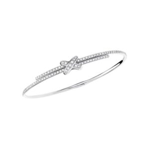 081798_primary 18K WHITE GOLD PAVE DIAMOND BRACELET