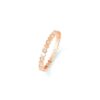 18K ROSE GOLD DIAMOND THIN RING