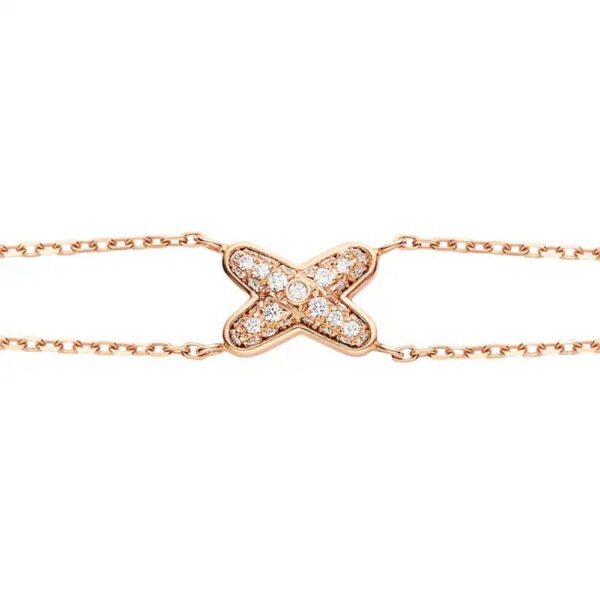 18K ROSE GOLD DIAMOND BRACELET