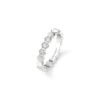 18K WHITE GOLD DIAMOND RING