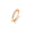 18K ROSE GOLD DIAMOND RING
