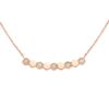 18K ROSE GOLD DIAMOND NECKLACE