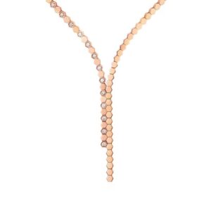 18K ROSE GOLD DIAMOND NECKLACE