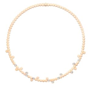 18K ROSE GOLD DIAMOND NECKLACE