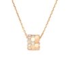 18K ROSE GOLD DIAMOND NECKLACE