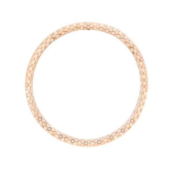 18K ROSE GOLD DIAMOND NECKLACE