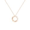 18K ROSE GOLD DIAMOND SMALL NECKLACE