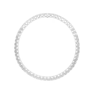 18K WHITE GOLD DIAMOND NECKLACE