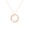 18K ROSE GOLD DIAMOND MEDIUM NECKLACE