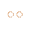 18K ROSE GOLD DIAMOND EARRING