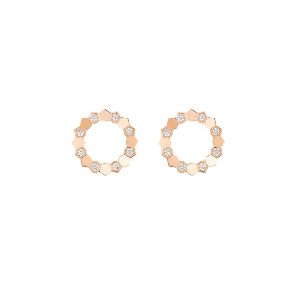 18K ROSE GOLD DIAMOND EARRING