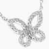 18K WHITE GOLD DIAMOND MINI NECKLACE