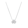 18K WHITE GOLD DIAMOND NECKLACE