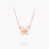 18K ROSE GOLD DIAMOND NECKLACE