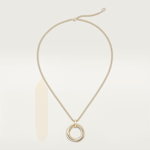 12 18K ROSE, WHITE AND YELLOW GOLD LARGE NECKLACE