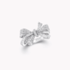18K WHITE GOLD DIAMOND RING