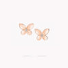 18K ROSE GOLD DIAMOND EARRING