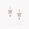 18K ROSE GOLD DIAMOND EARRING