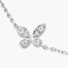 18K WHITE GOLD PAVE DIAMOND NECKLACE