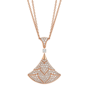 18K ROSE GOLD DIAMOND NECKLACE