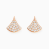18K ROSE GOLD DIAMOND EARRING