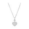18K WHITE GOLD DIAMOND NECKLACE