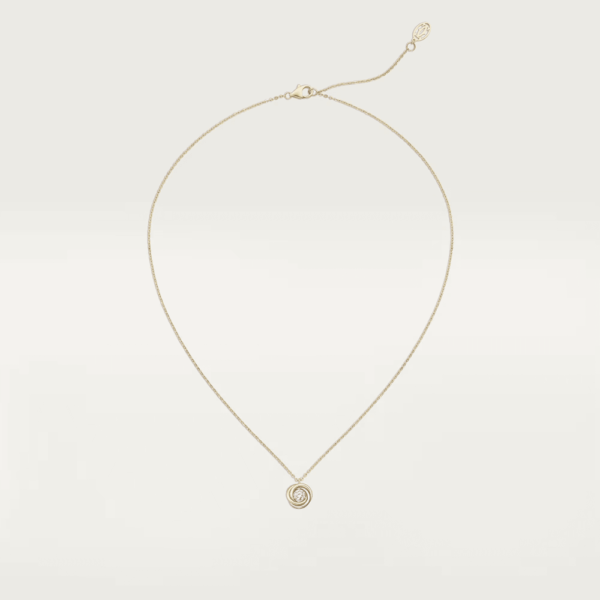 18K ROSE, WHITE AND YELLOW GOLD DIAMOND NECKLACE