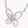 18K WHITE GOLD DIAMOND MEDIUM NECKLACE