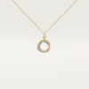 18K ROSE, WHITE AND YELLOW GOLD DIAMOND NECKLACE