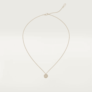 41cca7599ccc5797b9d15211c319ae66 18K ROSE, WHITE AND YELLOW GOLD PAVE DIAMOND NECKLACE