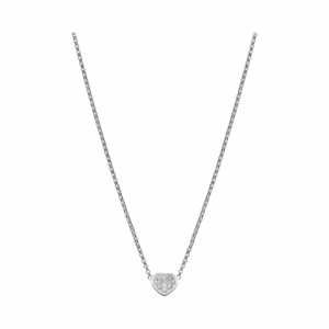 18K WHITE GOLD DIAMOND NECKLACE