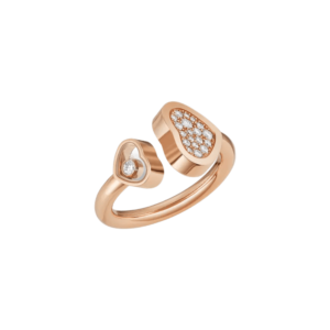 18K ROSE GOLD DIAMOND RING