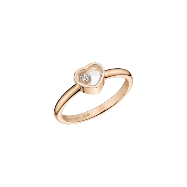 18K ROSE GOLD DIAMOND RING