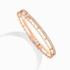 18K ROSE GOLD 2 LINE DIAMOND BRACELET