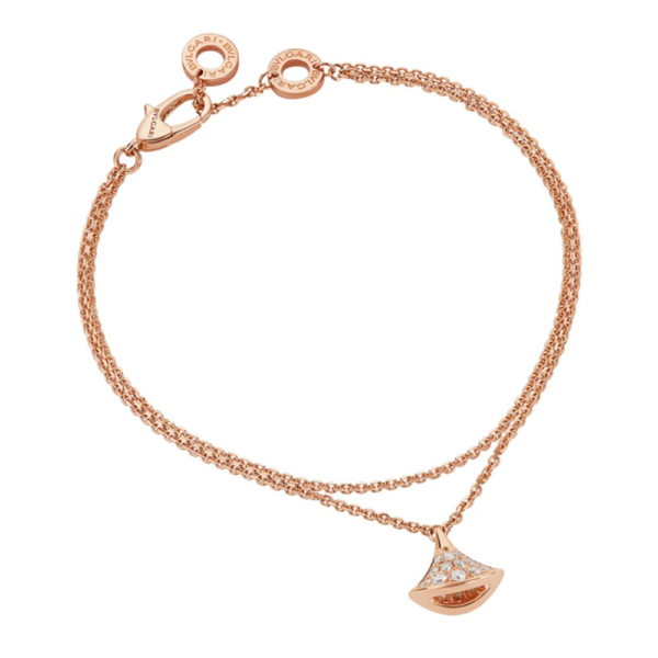 18K ROSE GOLD DIAMOND BRACELET