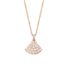 18K ROSE GOLD DIAMOND NECKLACE