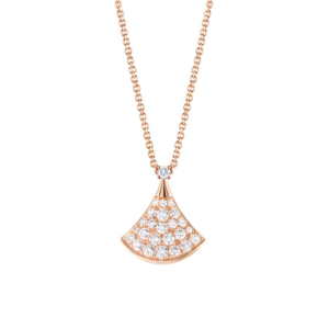 18K ROSE GOLD DIAMOND NECKLACE