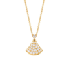 18K YELLOW GOLD DIAMOND NECKLACE