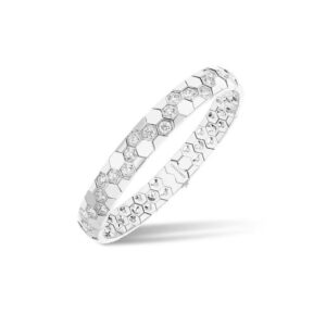 BMLDLBA-W 18K WHITE GOLD DIAMOND BRACELET