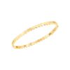 18K YELLOW GOLD PLAIN BRACELET