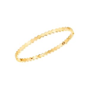 18K YELLOW GOLD PLAIN BRACELET