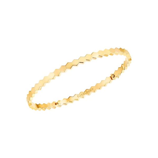 18K YELLOW GOLD PLAIN BRACELET